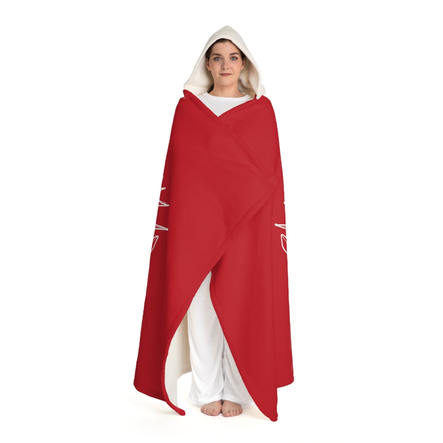 Kahuku Hooded Sherpa Fleece Blanket