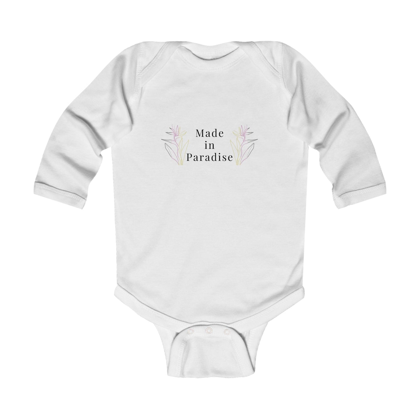 Baby Paradise Long Sleeve Onesie