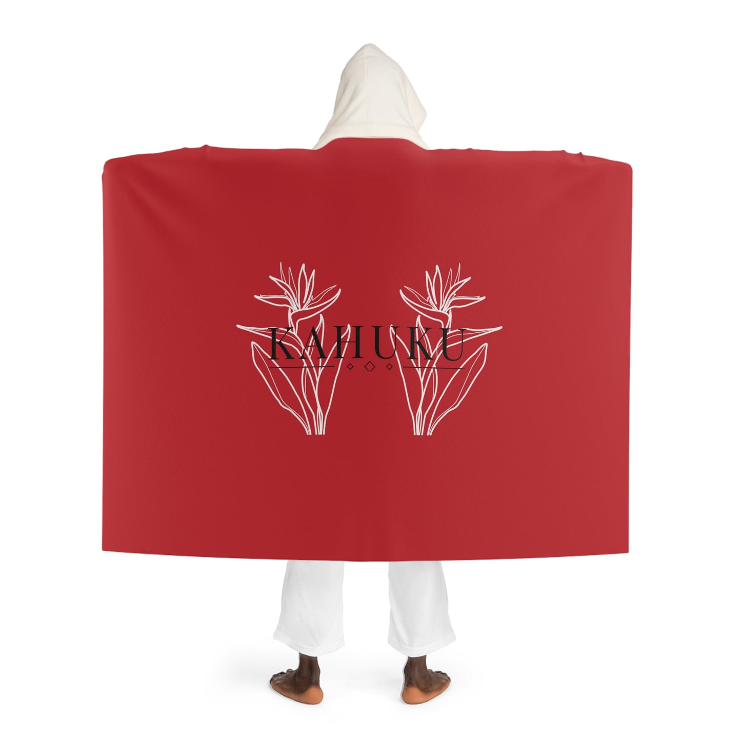 Kahuku Hooded Sherpa Fleece Blanket